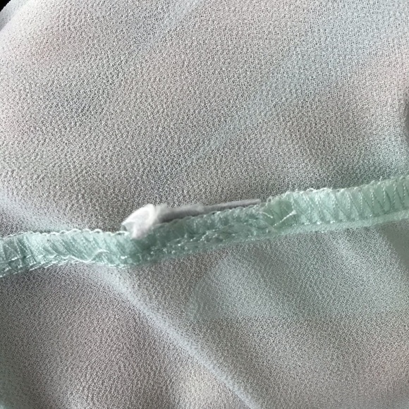 Forever 21 lace 3/4 sleeve blouse Sz S - Picture 11 of 12